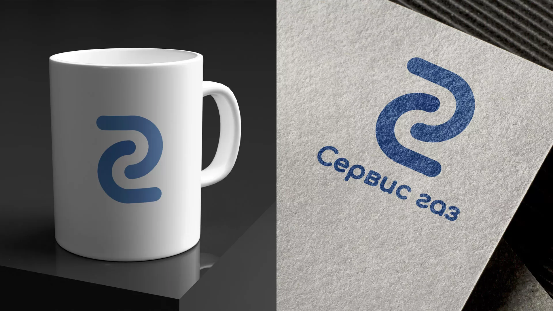 Разработка логотипа «Сервис газ» в Алексеевке