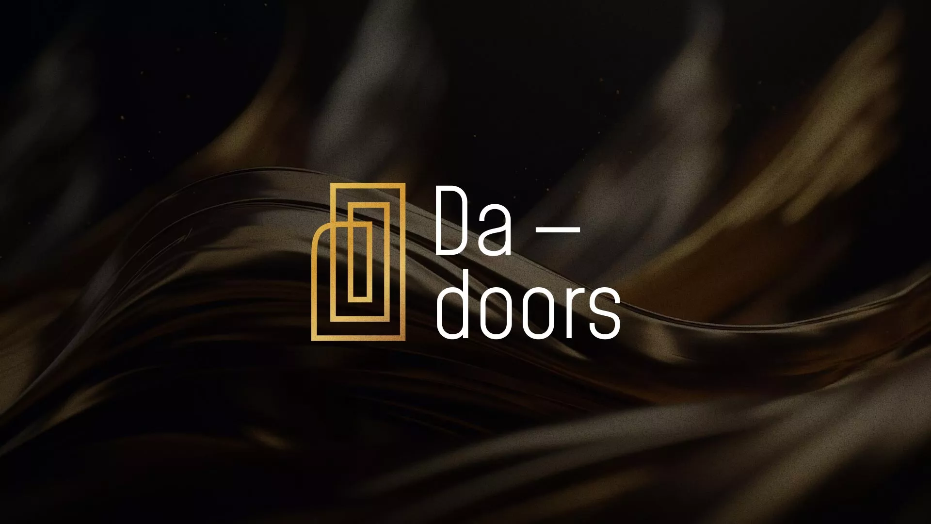 Разработка логотипа для компании «DA-DOORS» в Алексеевке